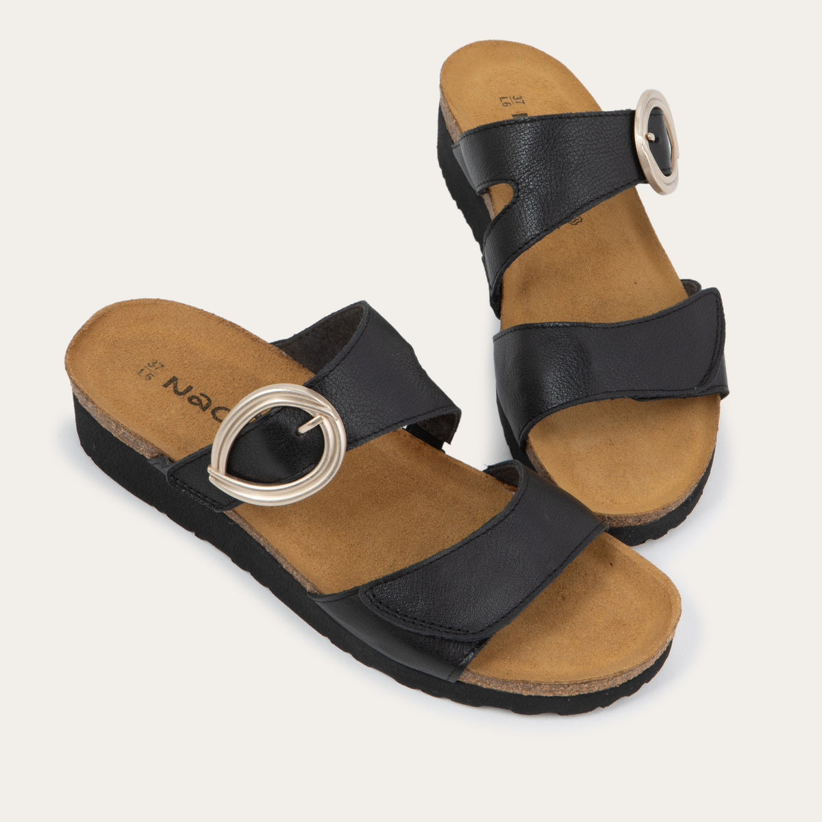 Simone - BAF Water Resistant Black Leather