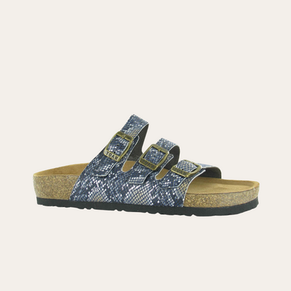 Austin - D79 Navy Python Leather