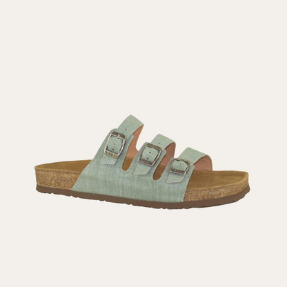Austin - GAB Teal Linen Leather