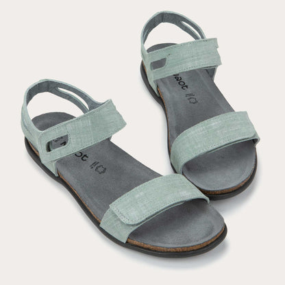 Courtney - GAB Teal Linen Leather