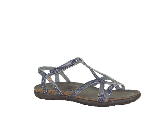 Dorith - D79 Navy Python Leather