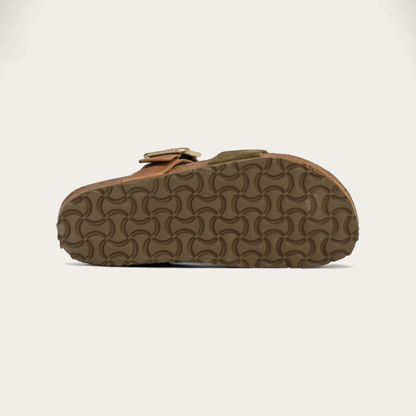 Fresno - VBI Oily Olive Suede Brown