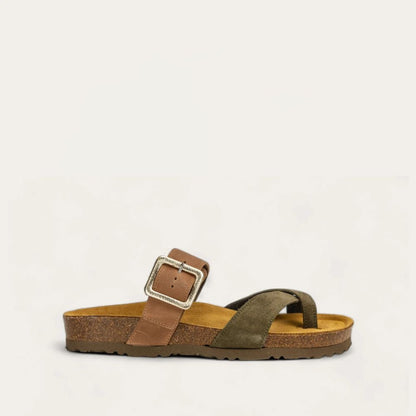 Fresno - VBI Oily Olive Suede Brown