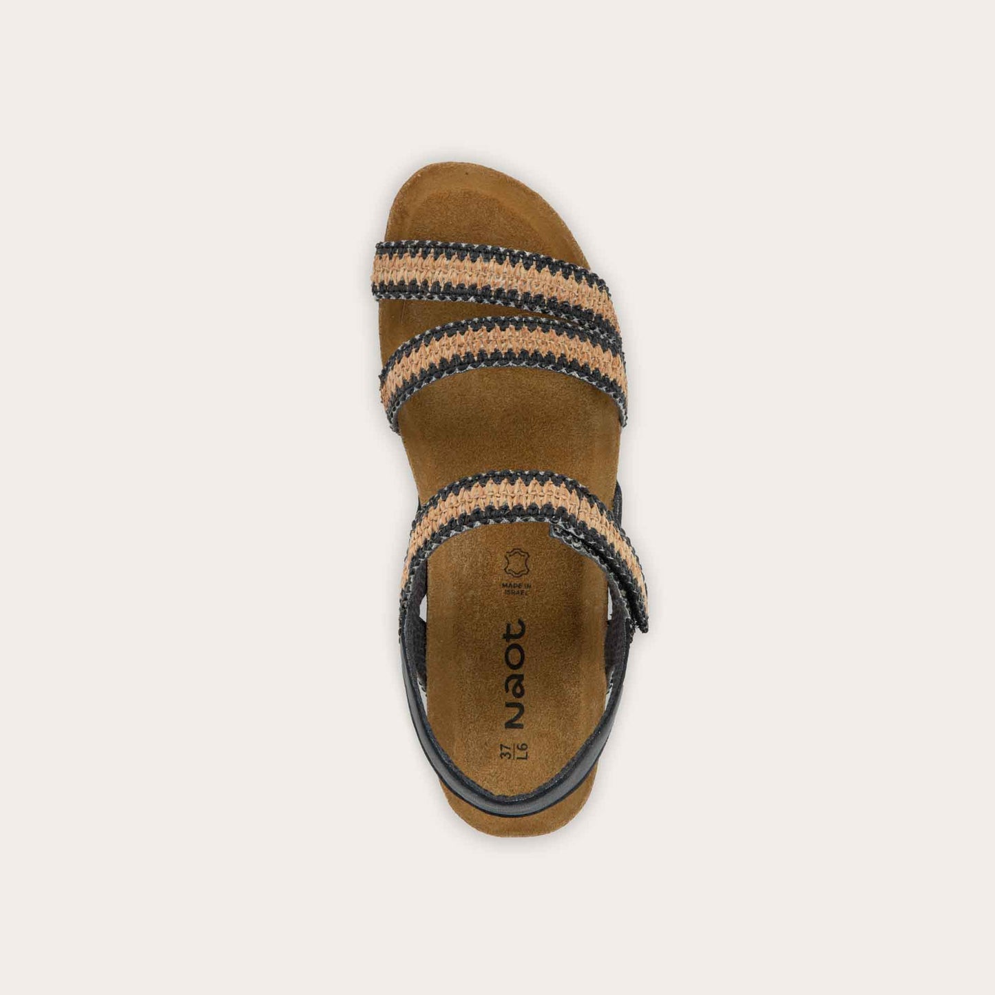Kayla - NMO Black/ Raffia