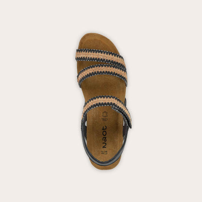 Kayla - NMO Black/ Raffia