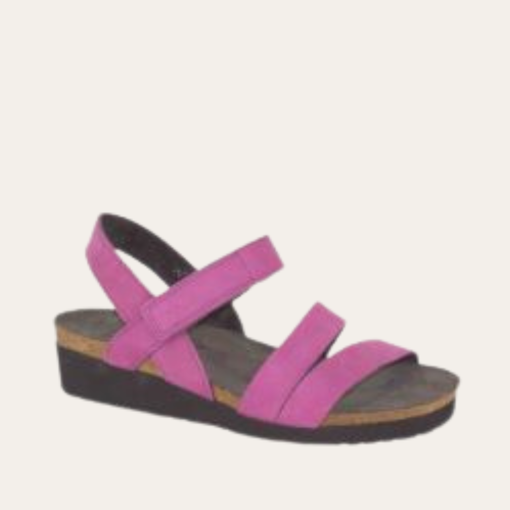 Kayla Wide - C57 Pink Nubuck