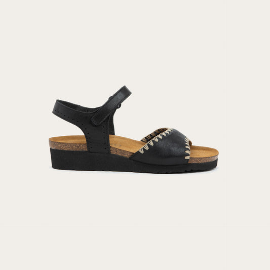 Luna - BAF Water Resistant Black Leather