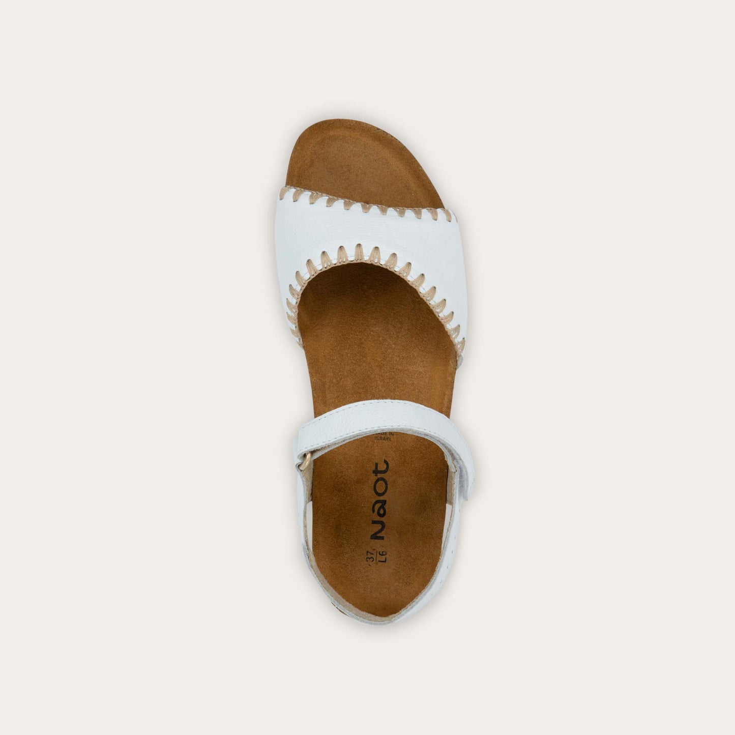 Luna - H63 Soft White Leather