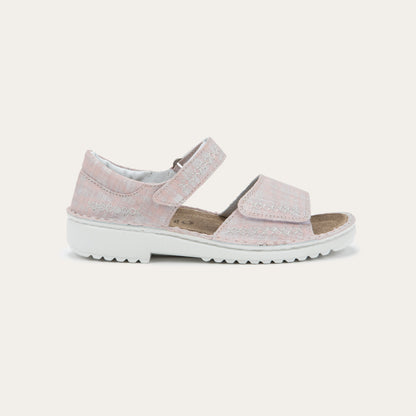 Norel - CAI Pink Silver Suede