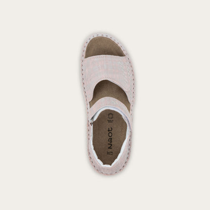 Norel - CAI Pink Silver Suede