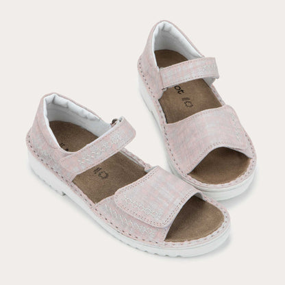 Norel - CAI Pink Silver Suede