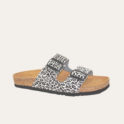 Santa Barbara Womens - BAE Snow Leopard Leather