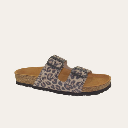 Santa Barbara Womens - EB6 Cheetah Suede