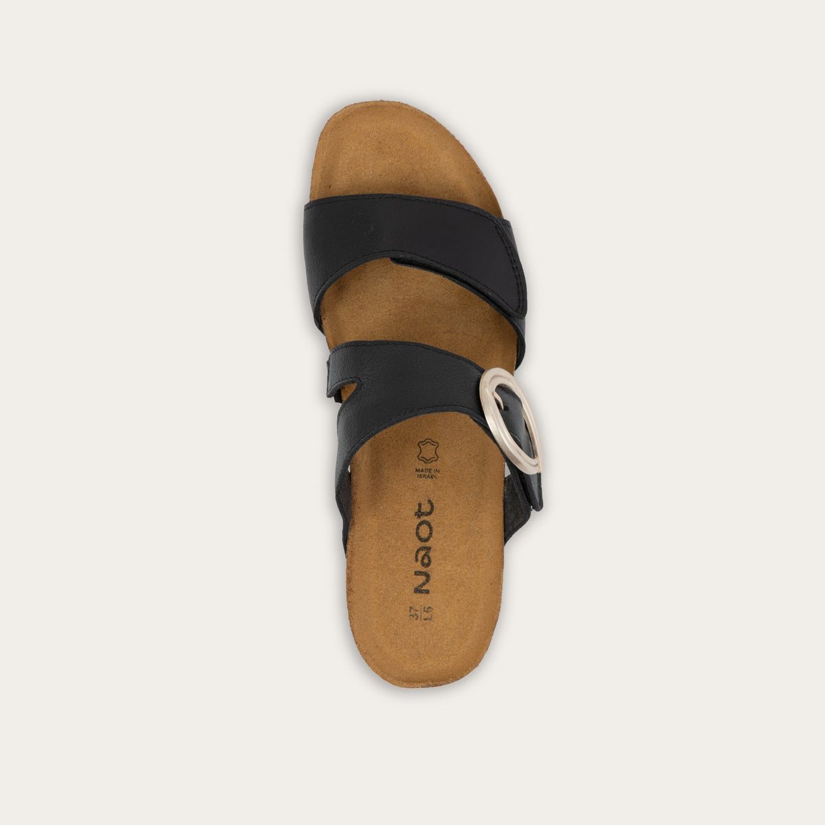 Simone - BAF Water Resistant Black Leather