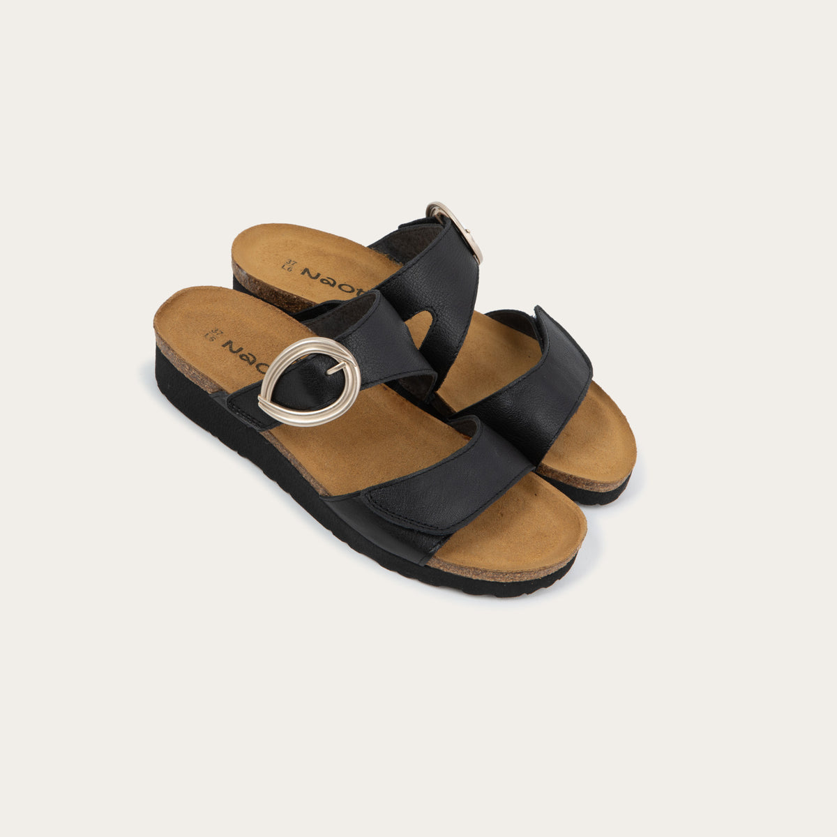 Simone - BAF Water Resistant Black Leather