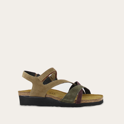 Sophia - SQN Brown Suede Combo