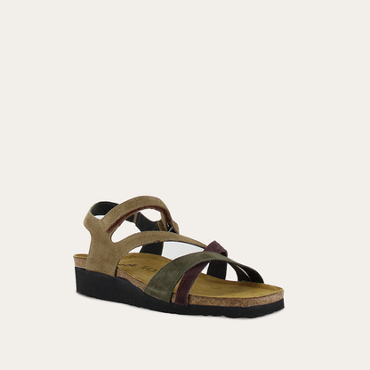 Sophia - SQN Brown Suede Combo