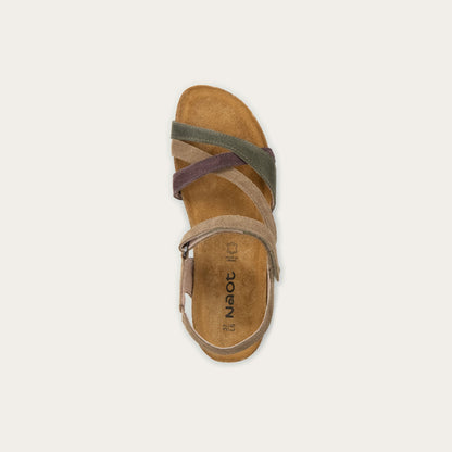 Sophia - SQN Brown Suede Combo
