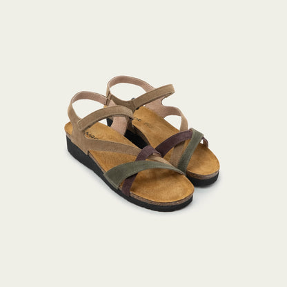 Sophia - SQN Brown Suede Combo