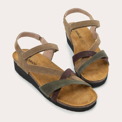 Sophia - SQN Brown Suede Combo