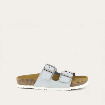 Santa Barbara Womens - BAJ Grey Linen Leather