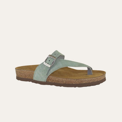 Tahoe - GAB Teal Linen Leather