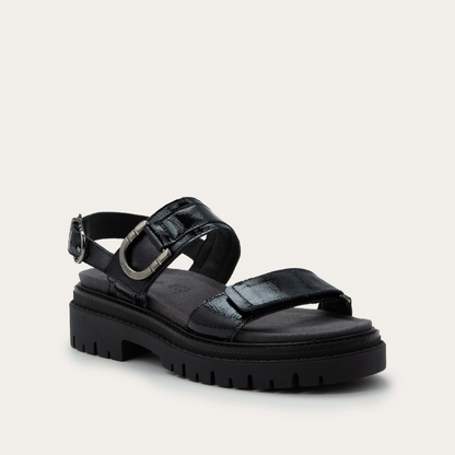 Trinity - B13 Black Crinkle Patent