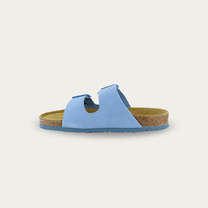 Santa Barbara Womens - DAN Blue Koi Suede