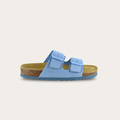 Santa Barbara Womens - DAN Blue Koi Suede